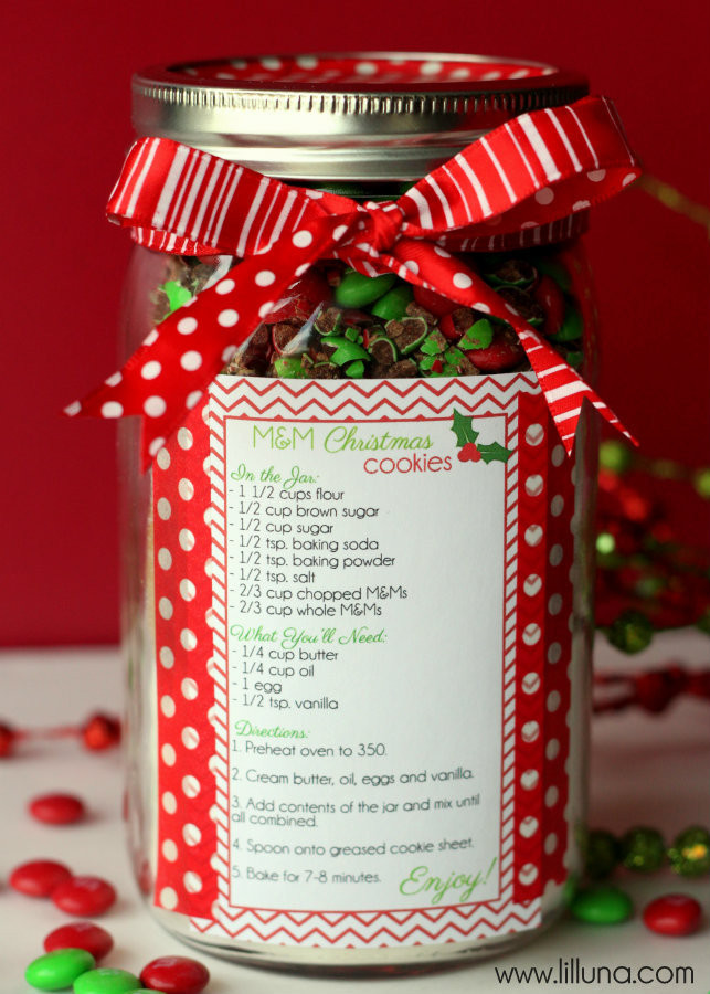 Christmas Cookies In A Jar
 Christmas Cookie Jar Gift Idea