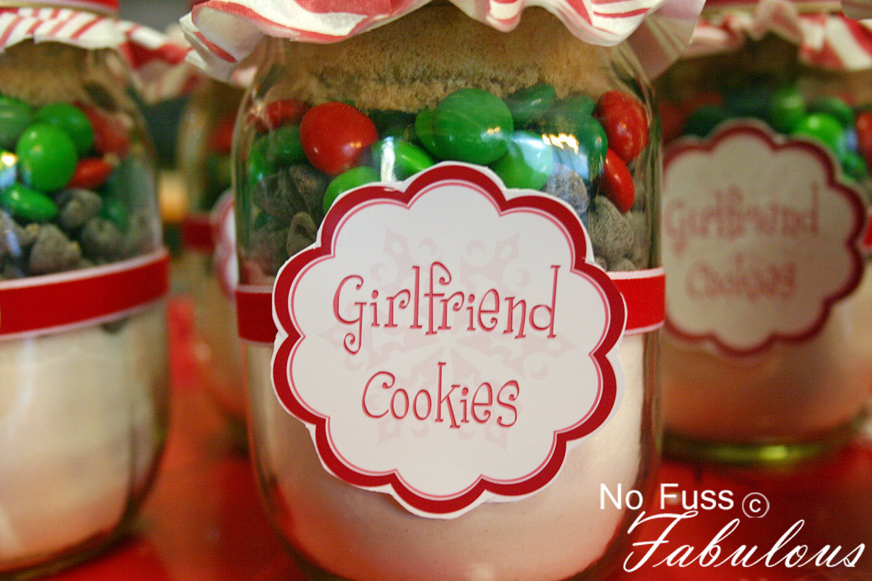Christmas Cookies In A Jar
 Christmas Girlfriend Cookies in a Jar – Loralee Lewis
