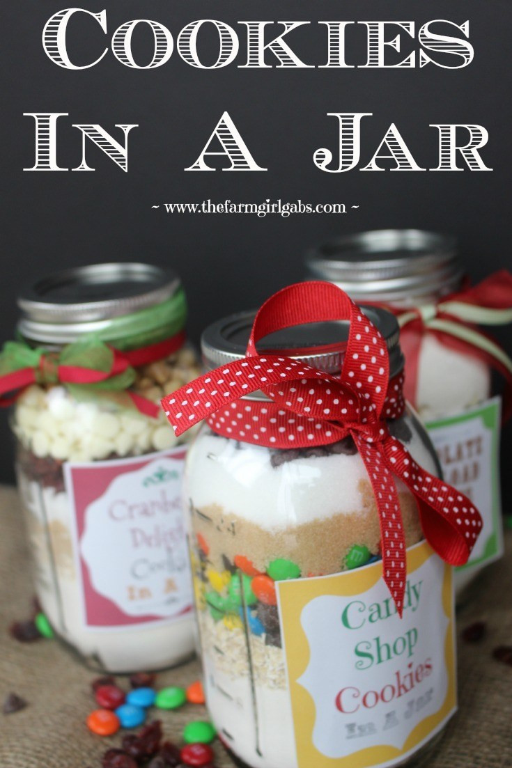 Christmas Cookies In Ajar
 Cookies in a Jar A Perfect Gift Idea