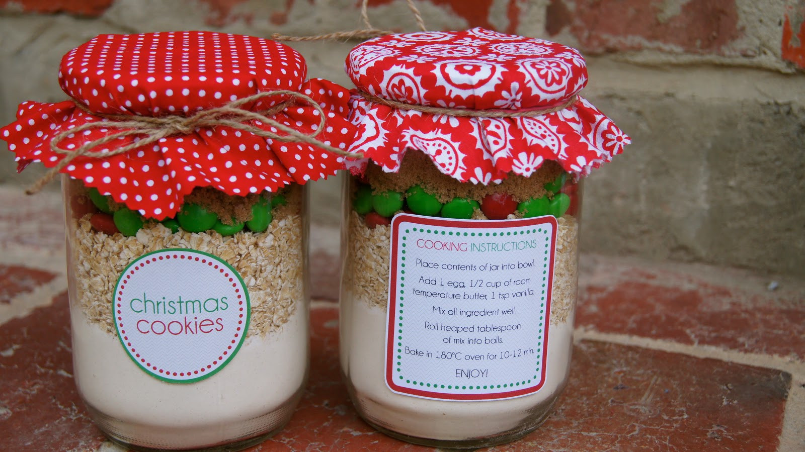 Christmas Cookies In Ajar
 Christmas Cookies in a Jar