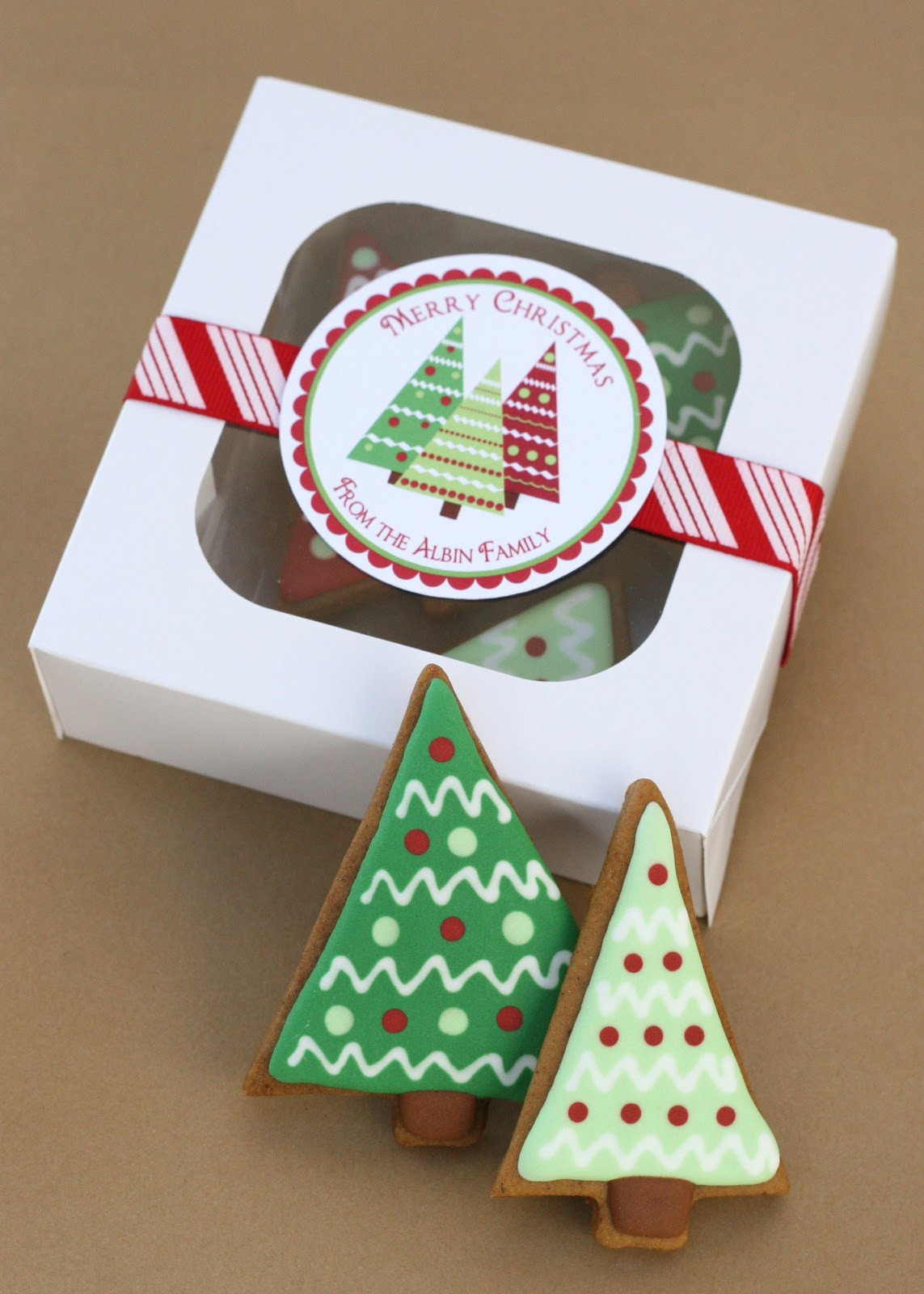 Christmas Cookies Packaging
 Christmas Trees Gingerbread and a Giveaway… – Glorious