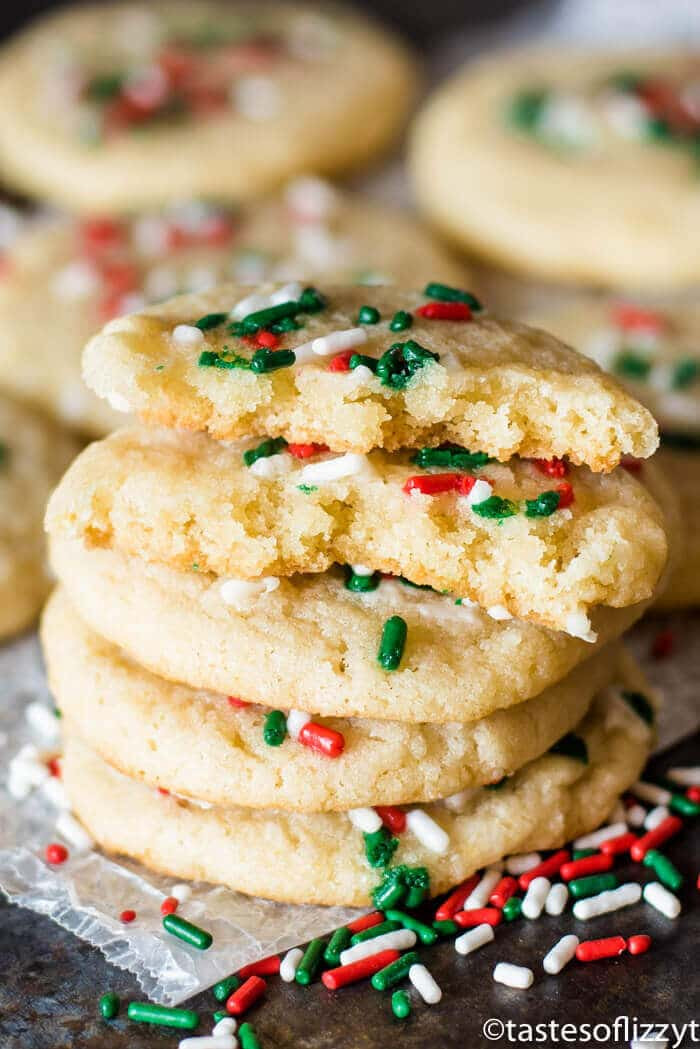 Christmas Cookies Pillsbury
 Chewy Sugar Cookies Recipe Pillsbury Copycat Easy Sugar