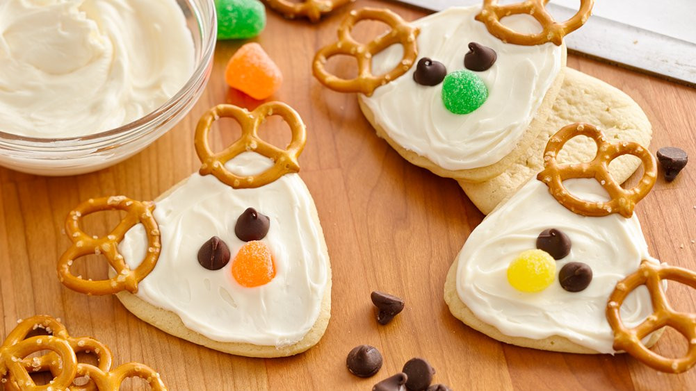 Christmas Cookies Pillsbury
 Frosted Reindeer Cookies recipe from Pillsbury