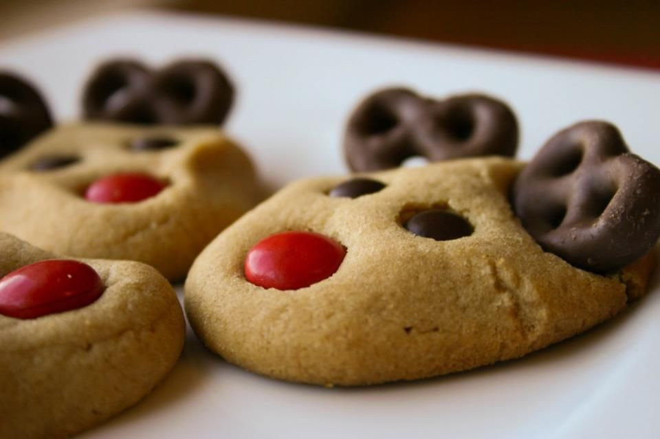 Christmas Cookies Recipe Pinterest
 Christmas Reindeer Cookies