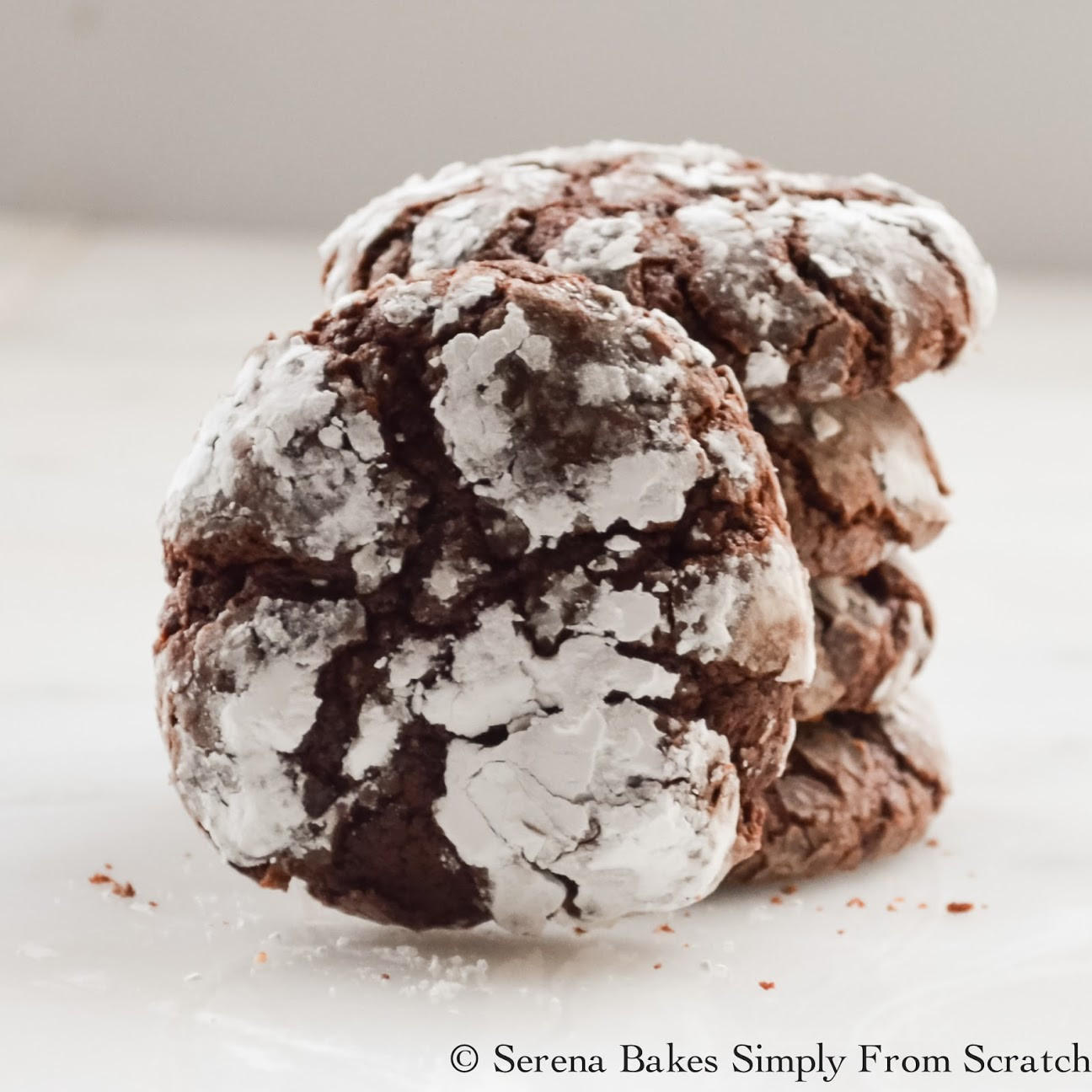 Christmas Cookies Recipes From Scratch
 Chocolate Crinkle Cookies