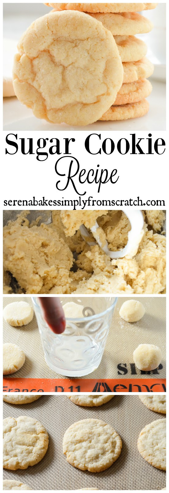 Christmas Cookies Recipes From Scratch
 Sugar Cookie Recipe Serena Bakes Simply From Scratch