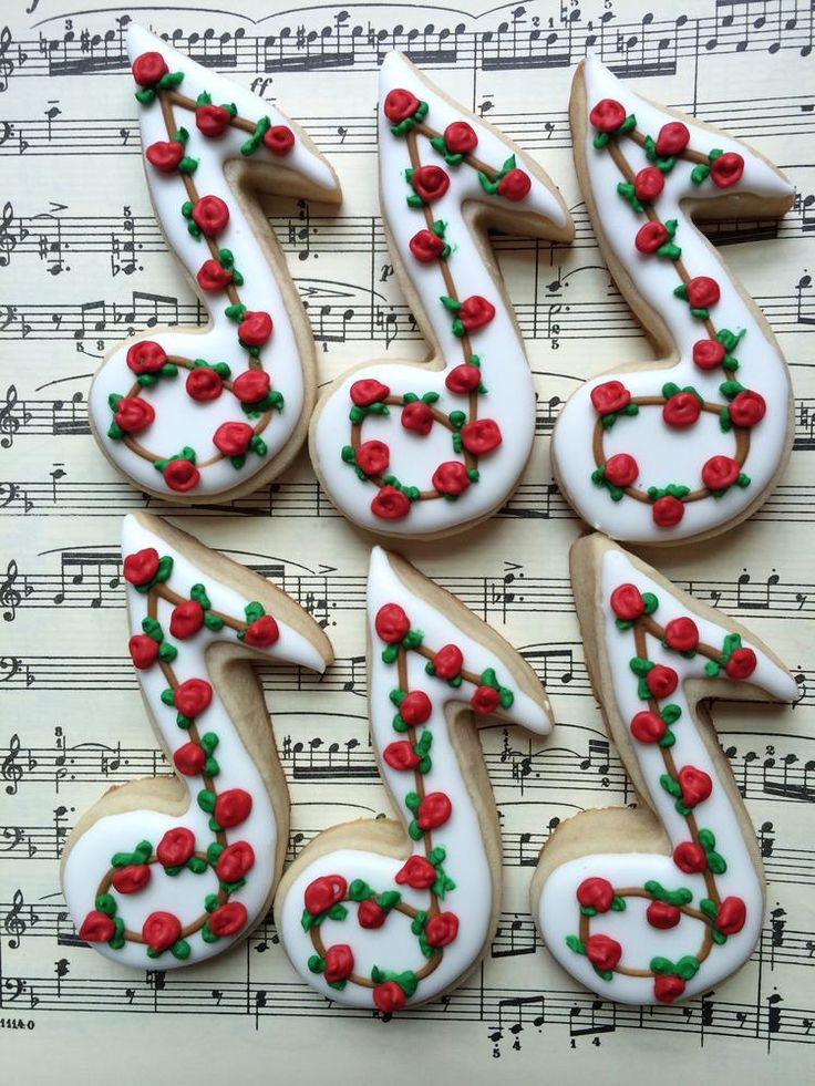 Christmas Cookies Song
 309 best images about Music Themed Cookies on Pinterest