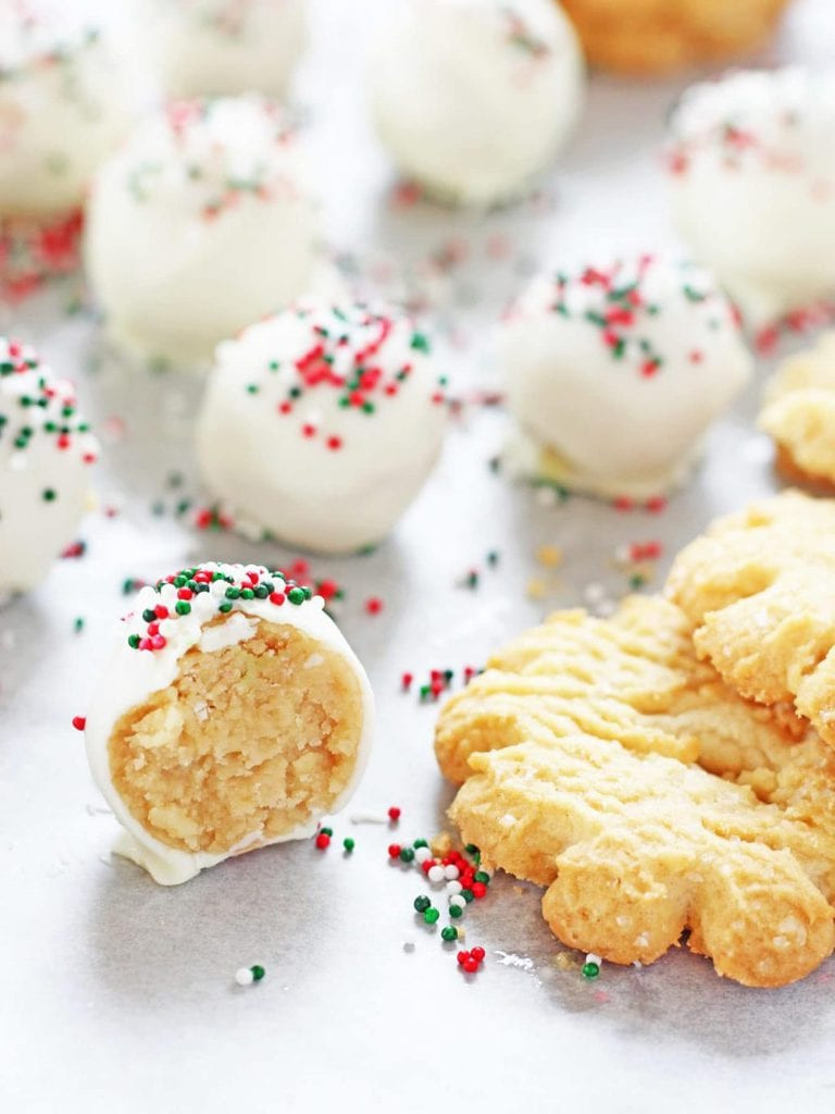 Christmas Cookies Sugar Cookies
 Sugar Cookie Truffles