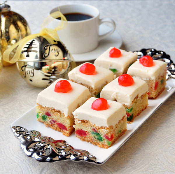 Christmas Cookies That Freeze Well
 Cherry Cake Squares Rock Recipes