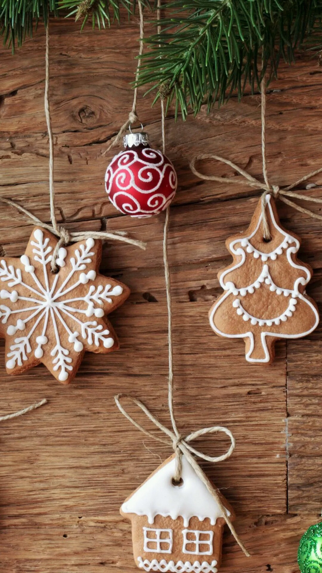Christmas Cookies Wallpaper
 Download Christmas cookies ornaments 1080 x 1920