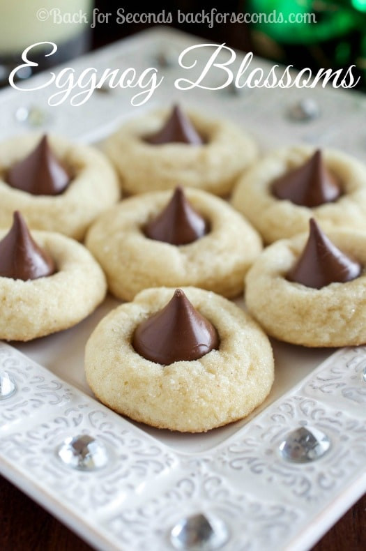 Christmas Cookies With Hershey Kisses
 Eggnog Blossoms Back for Seconds