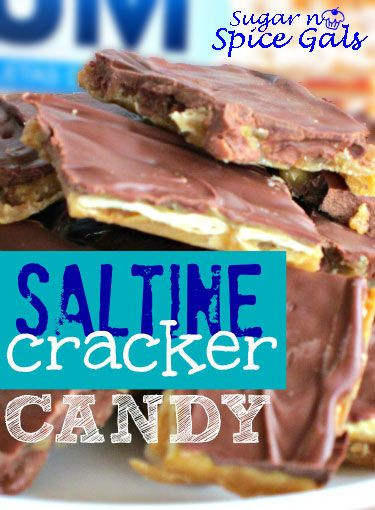 Christmas Crack Recipe With Ritz Crackers
 Saltine Cracker Candy on Pinterest