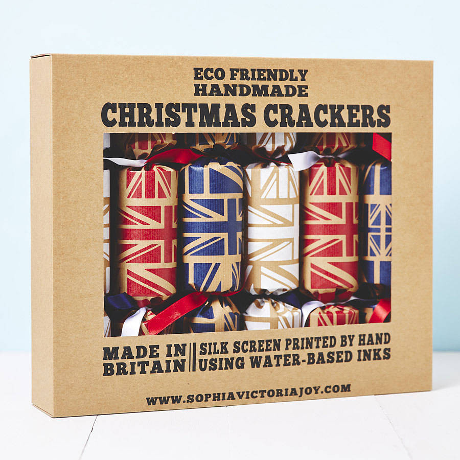 Christmas Crackers Usa
 recycled union jack christmas crackers by sophia victoria