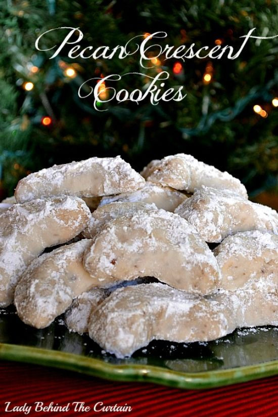 Christmas Crescent Cookies
 Pecan Crescent Cookies Recipe Food