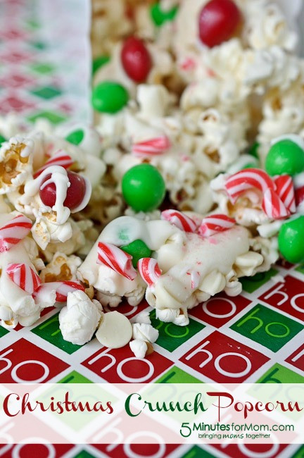Christmas Crunch Candy Recipe
 Christmas Crunch Popcorn 5 Minutes for Mom