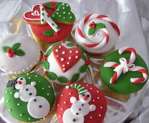 Christmas Cup Cakes Designs
 Xmas cup cake Special