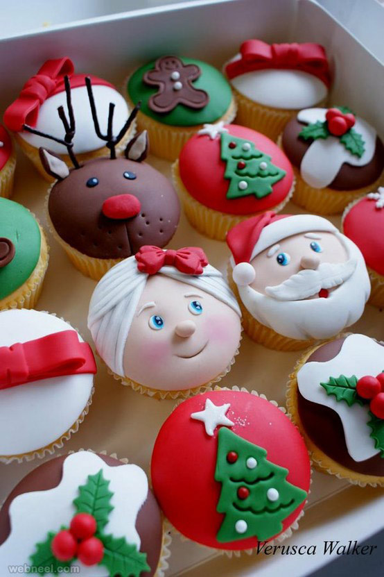 Christmas Cupcakes Ideas
 25 Beautiful Christmas Cupcake Decorating ideas for your