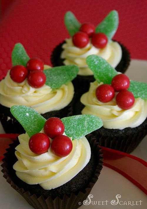 Christmas Cupcakes Pinterest
 30 Easy Christmas Cupcake Ideas