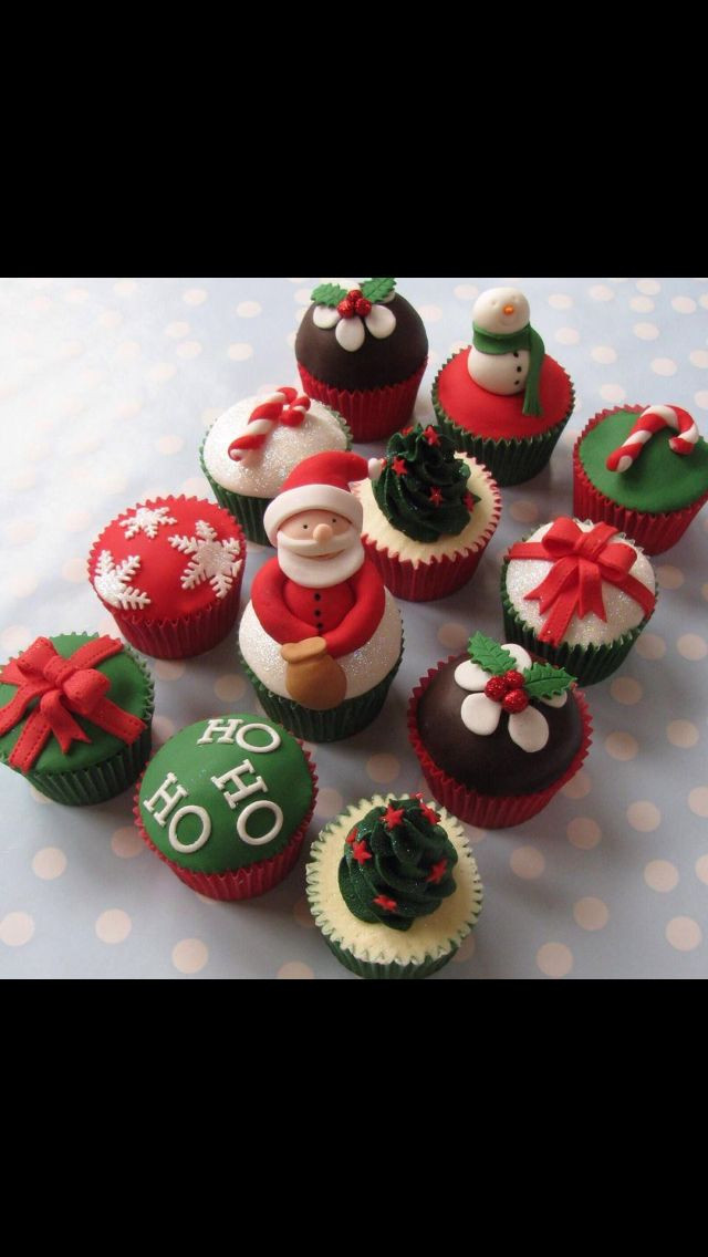 Christmas Cupcakes Pinterest
 Christmas cupcakes Christmas