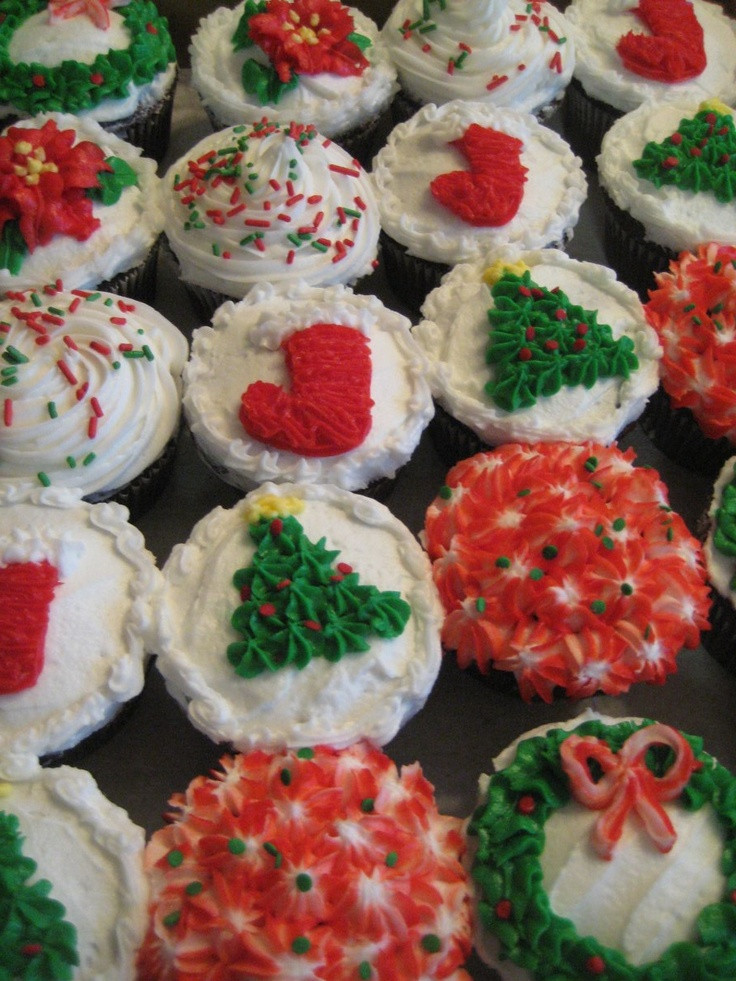 Christmas Cupcakes Pinterest
 Christmas Cupcakes