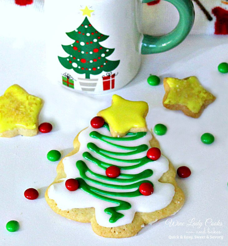 Christmas Cut Out Cookies
 Christmas Tree Cutout Sugar Cookies