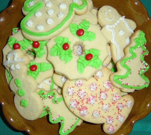 Christmas Cut Out Sugar Cookies
 Elaines Holiday Cut Out Sugar Cookies Christmas Recipe
