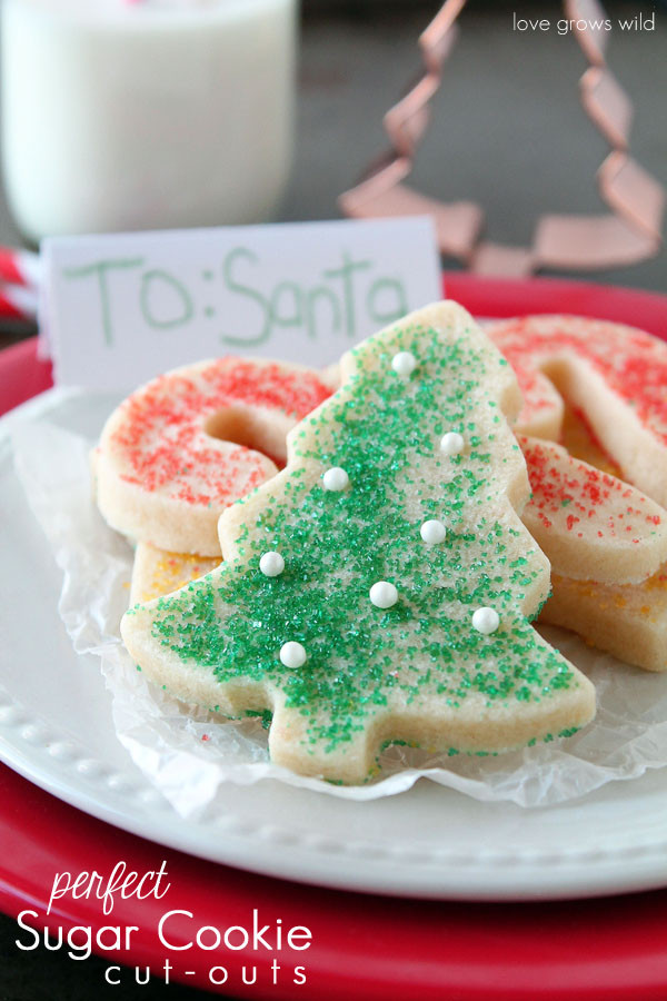 Christmas Cut Out Sugar Cookies
 The BEST recipe I ve ever found for Sugar Cookie Cut outs