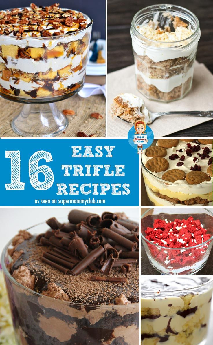 Christmas Desserts For A Crowd
 Easy trifle recipe Trifle recipe and Recipes for a crowd