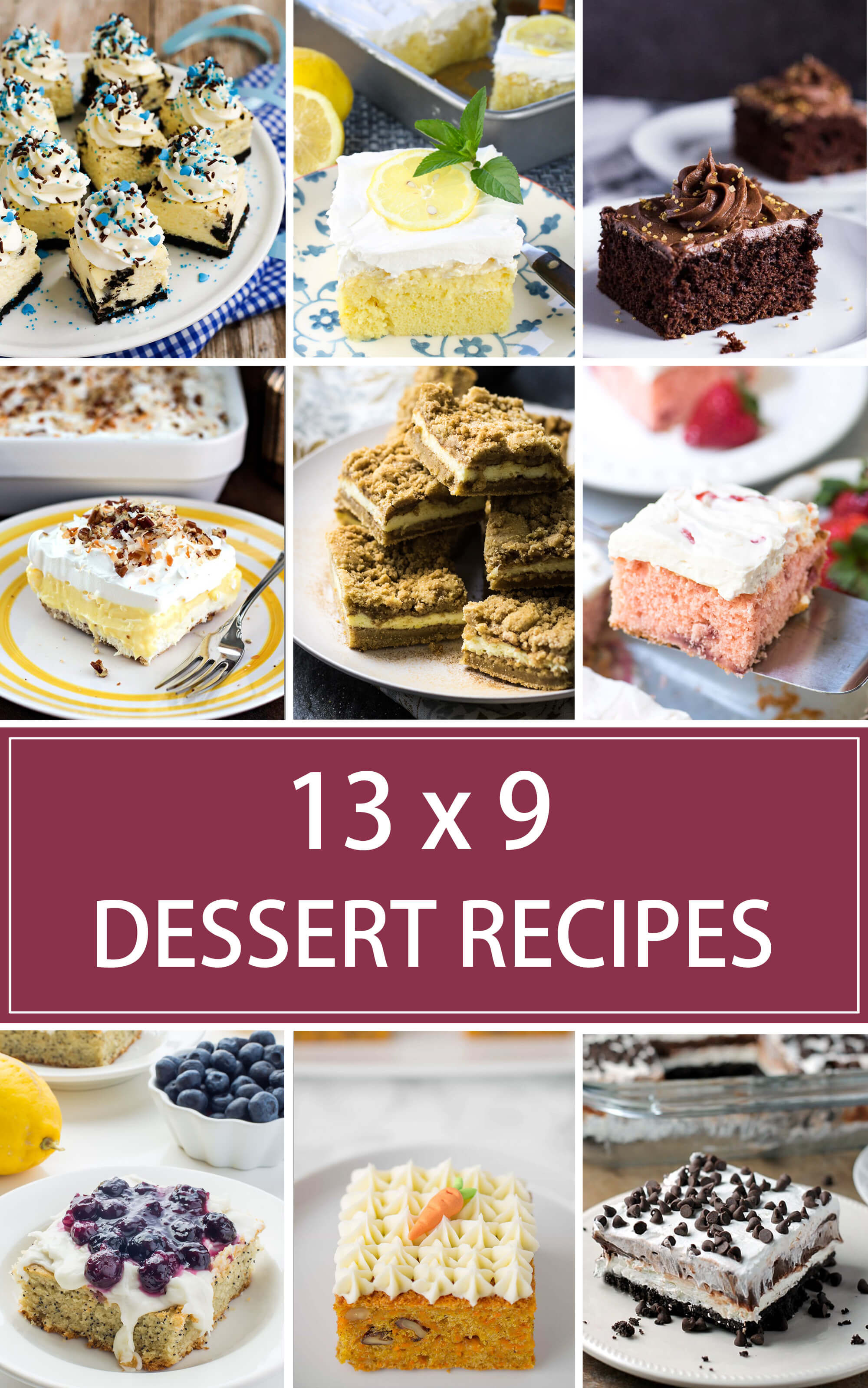 Christmas Desserts For A Crowd
 13 x 9 Dessert Recipes for a Crowd Valerie s Kitchen