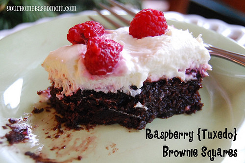 Christmas Desserts For A Crowd
 Raspberry Chocolate Brownies your homebased mom