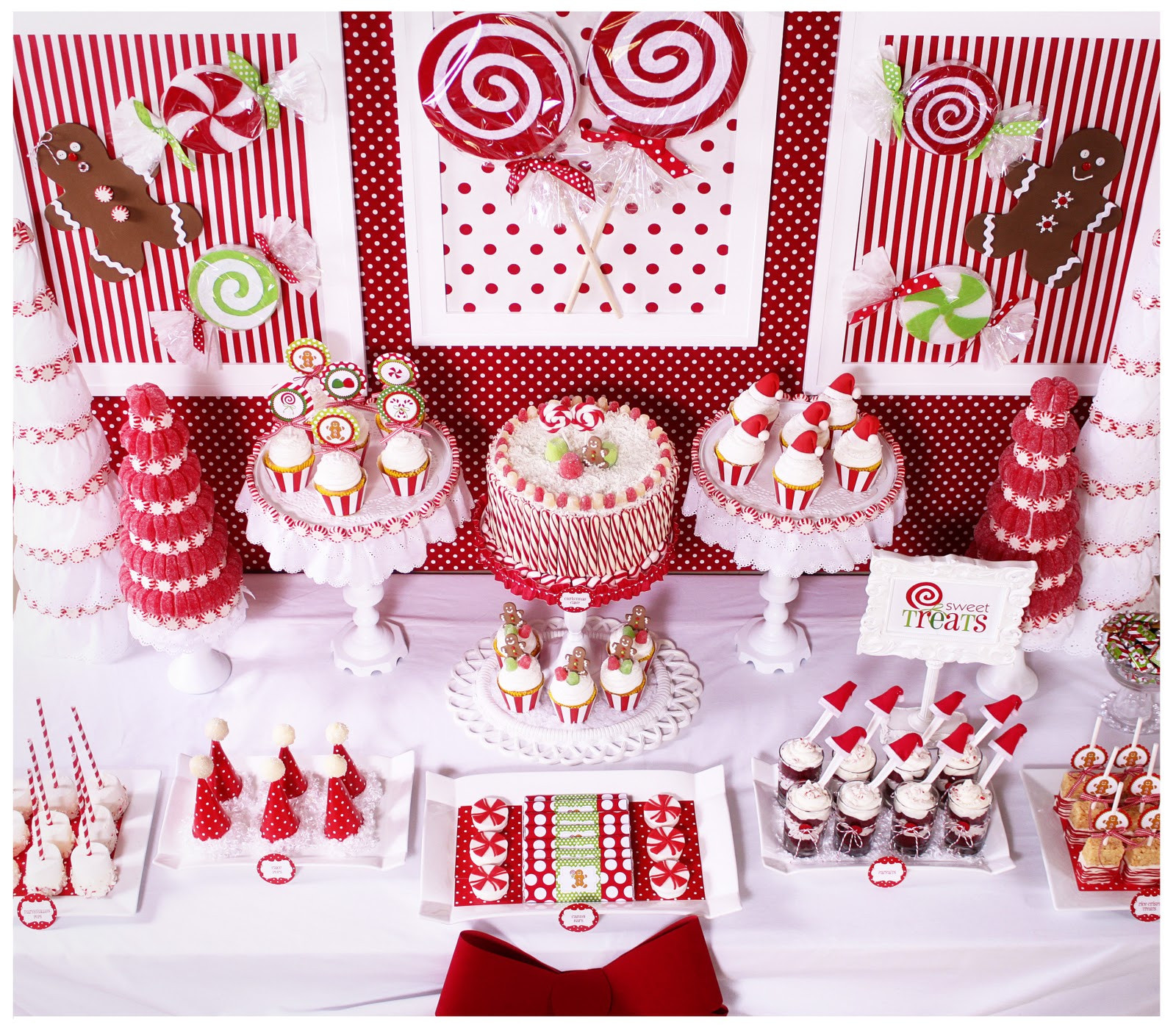 Christmas Desserts Party
 Amanda s Parties To Go Candy Christmas Dessert Table