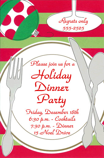 Christmas Dinner Invitation
 Time to Plan your Holiday Entertaining Trendy Tree Blog