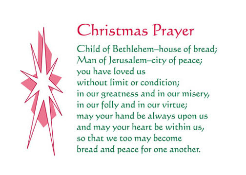Christmas Dinner Prayer
 The Learner Praise and Prayer Bulletin 15 Dec 2012