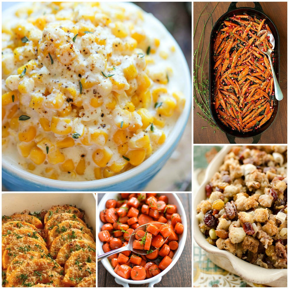 Christmas Dinner Side Dishes Food Network
 25 Most Pinned Side Dish Recipes for Thanksgiving and