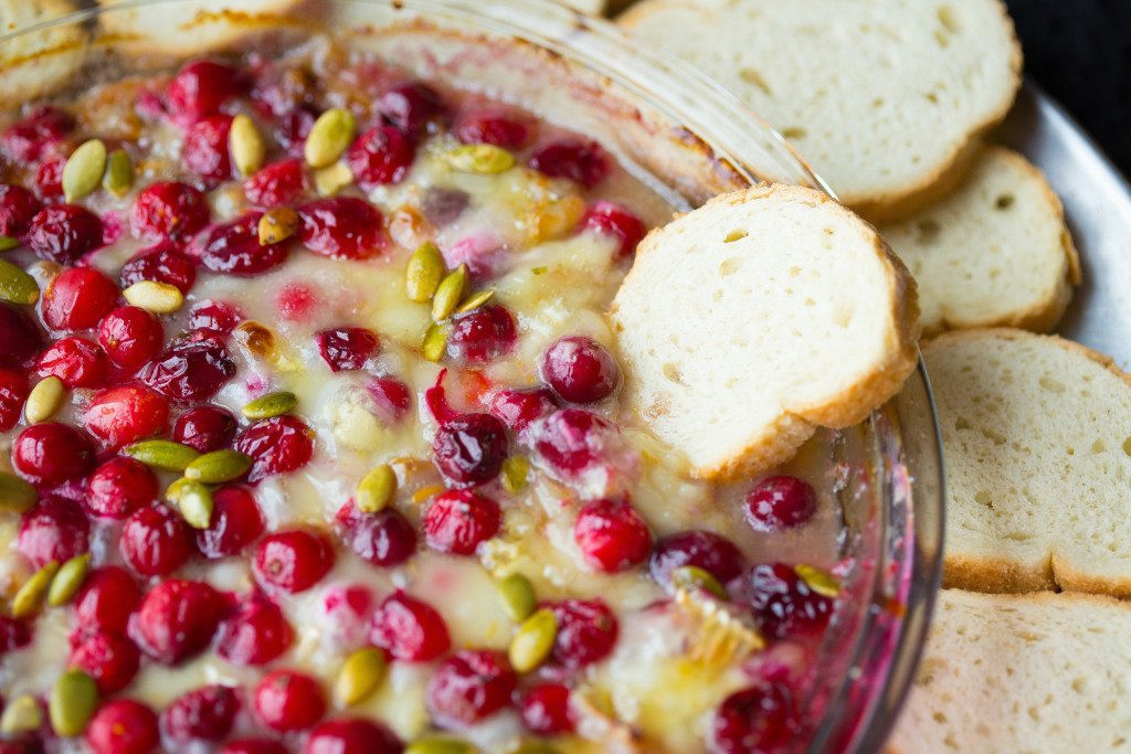 Christmas Dips And Appetizers
 Cranberry Orange Baked Brie Dip
