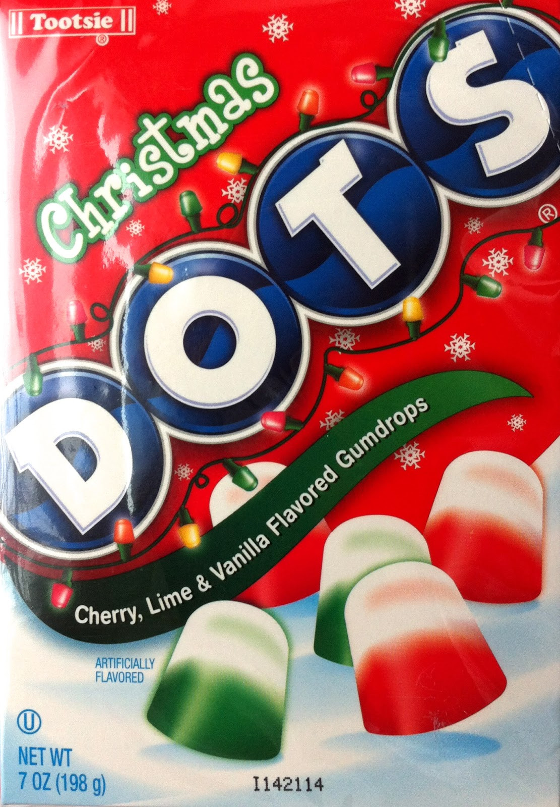 Christmas Dots Candy
 Obsessive Sweets December 2012