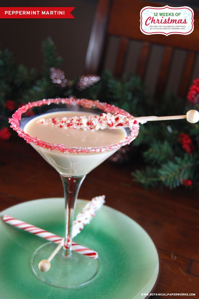 Christmas Drink Recipes
 Best 25 Peppermint martini ideas on Pinterest