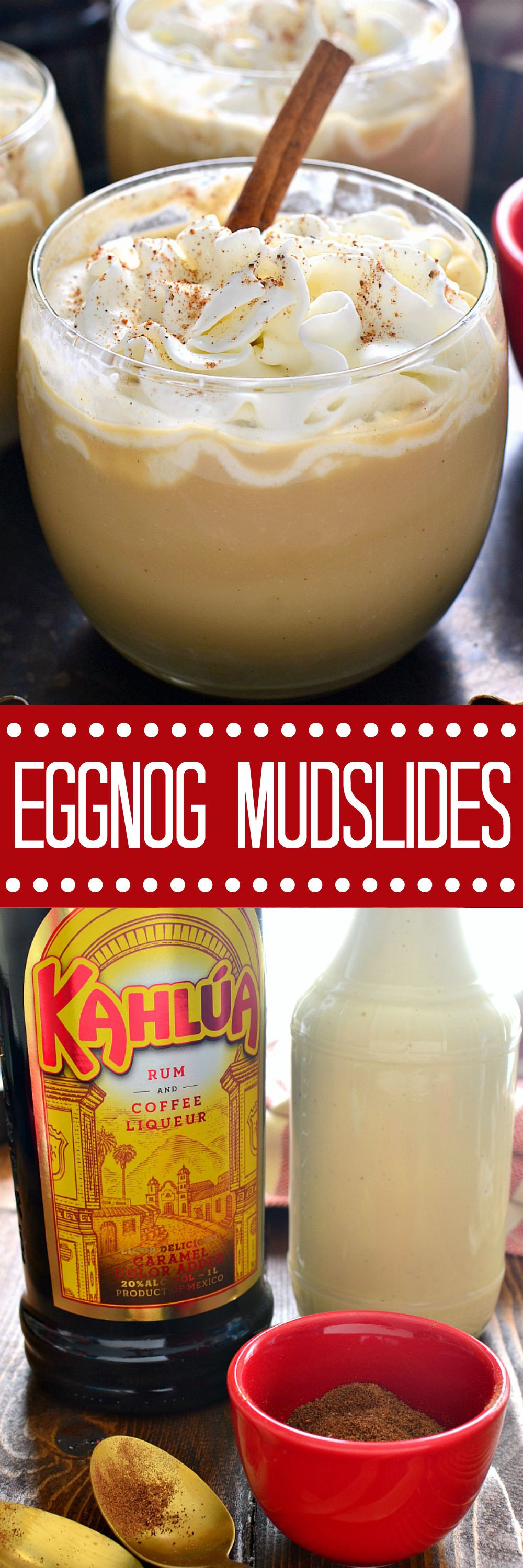 Christmas Eggnog Drink
 Eggnog Mudslide Recipe