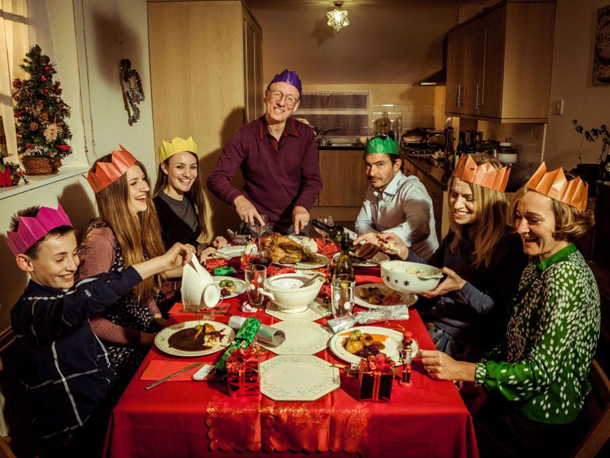 Christmas Family Dinners
 Christmas dinner is £5 cheaper this year as food prices