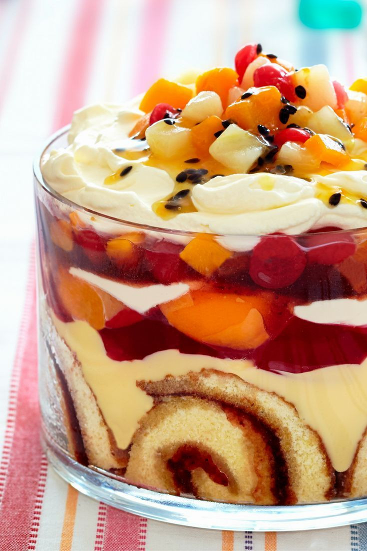 Christmas Fruit Desserts
 1000 ideas about Fruit Trifle Desserts on Pinterest