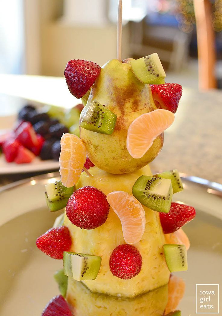 Christmas Fruit Desserts
 Best 25 Fruit christmas tree ideas on Pinterest
