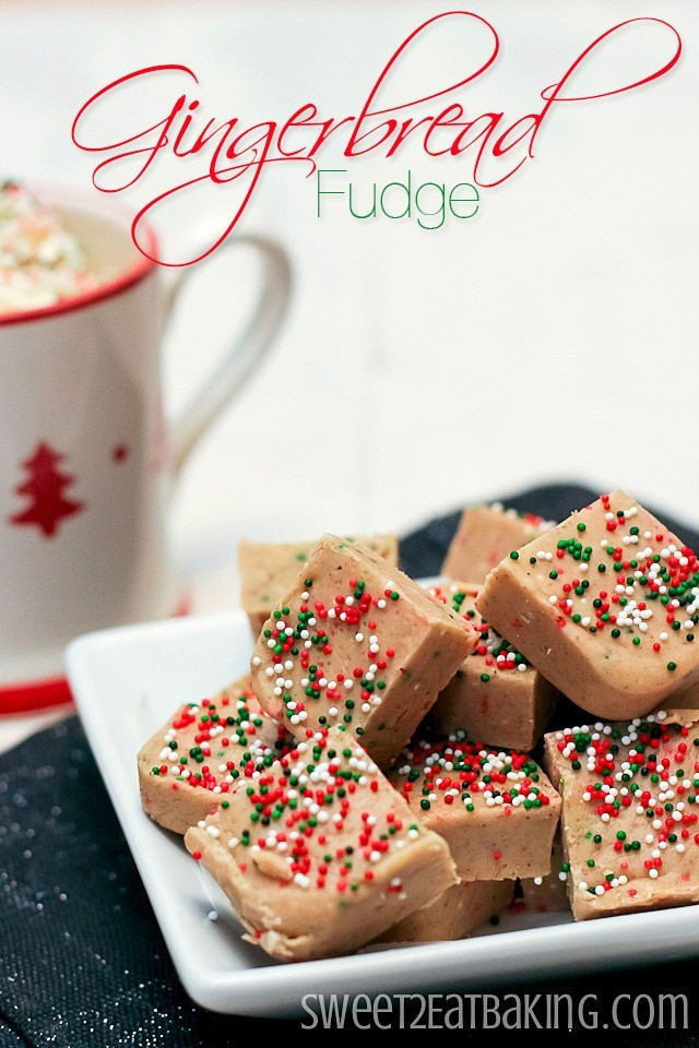 Christmas Fudge Recipe
 Gingerbread Fudge Recipe