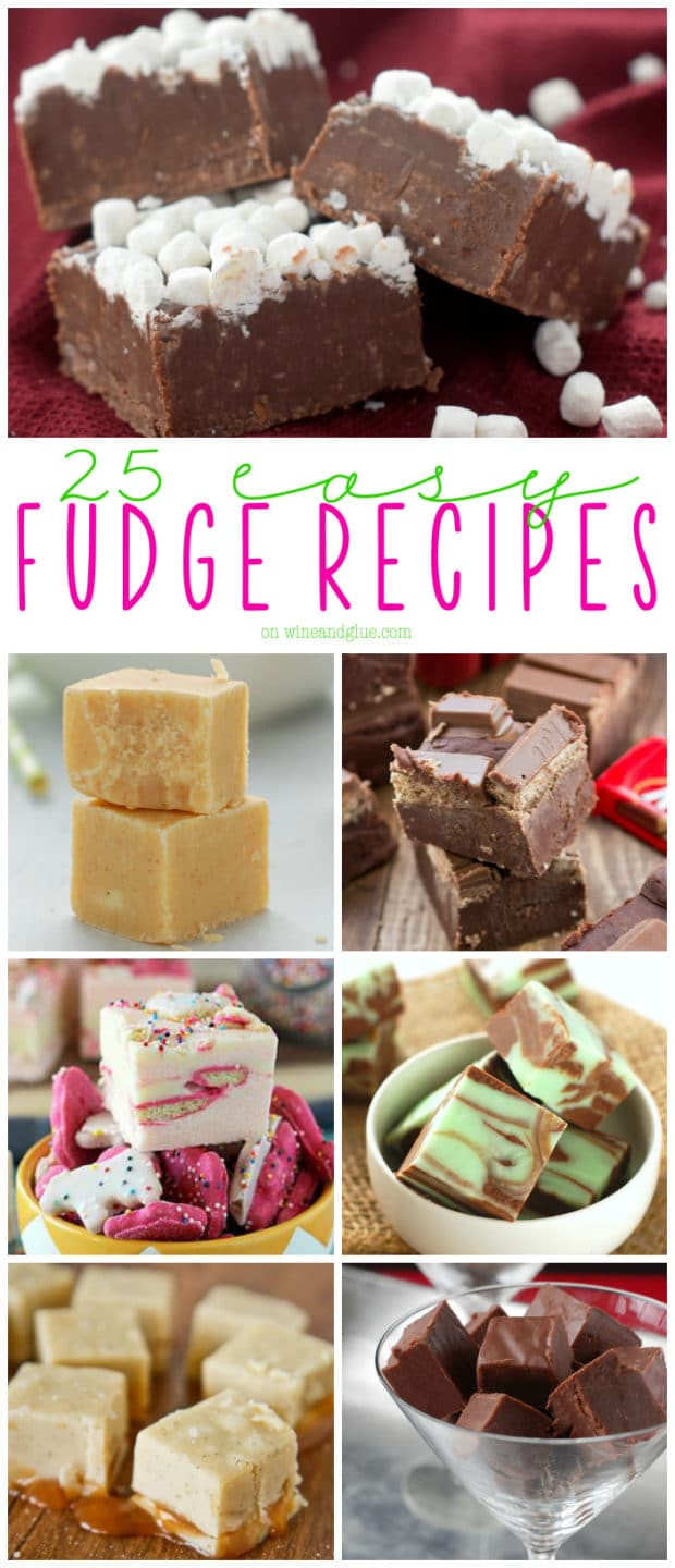 Christmas Fudge Recipes
 25 Easy Fudge Recipes Wine & Glue