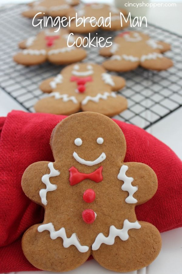 Christmas Gingerbread Cookies Recipe
 Best 25 Gingerbread man cookies ideas on Pinterest