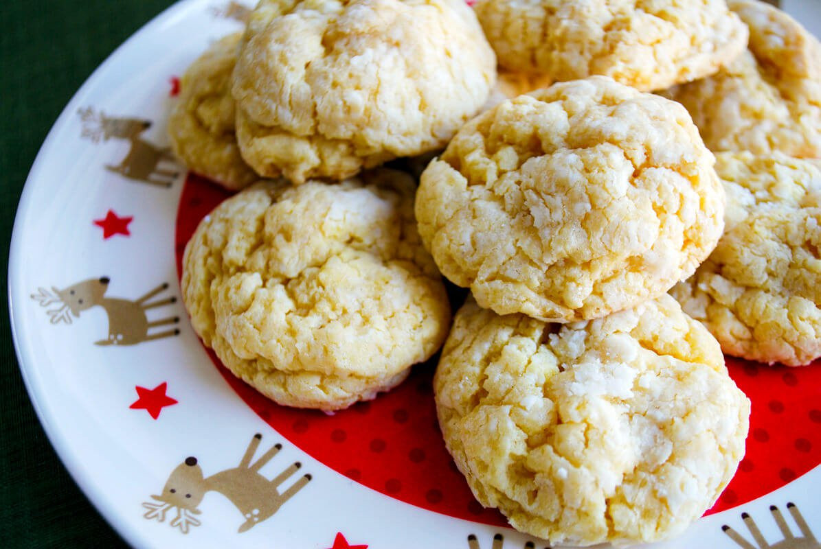 Christmas Gooey Butter Cookies
 Gooey Butter Cookies Recipe aka Cake Mix Cookies
