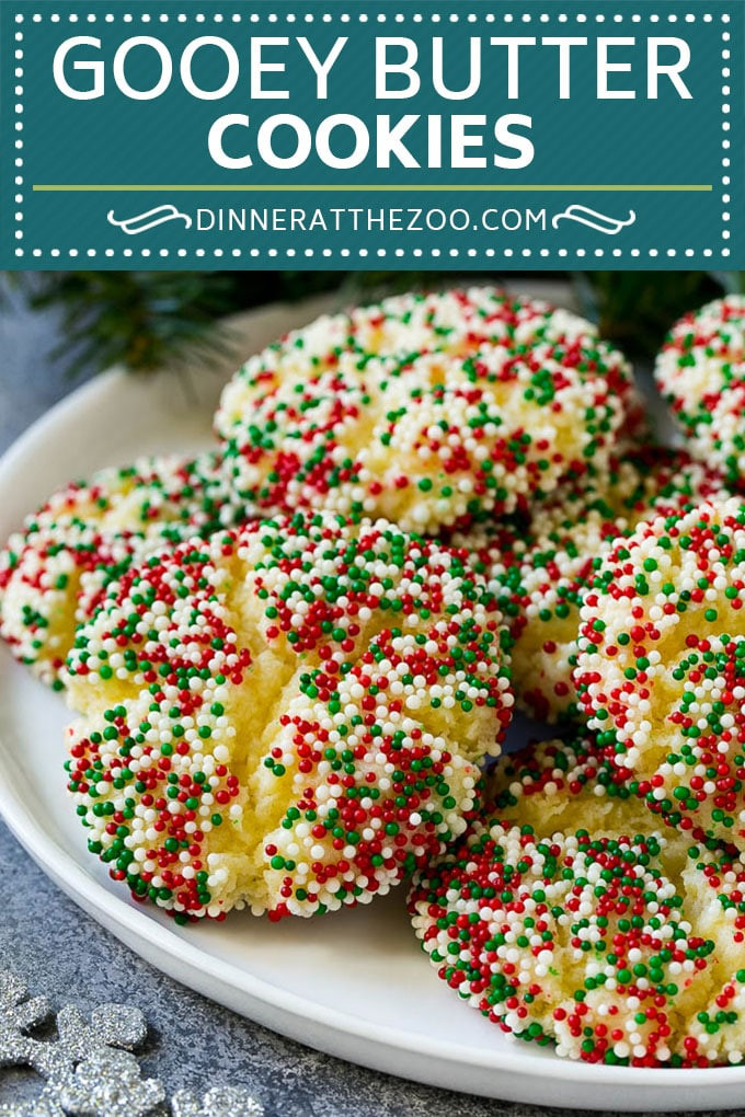 Christmas Gooey Butter Cookies
 Gooey Butter Cookies Dinner at the Zoo