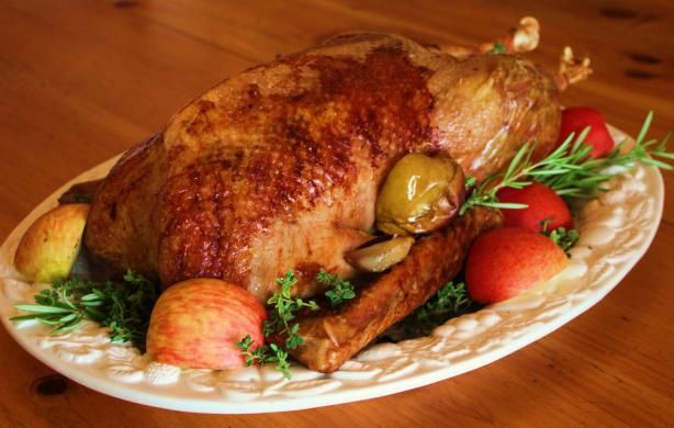Christmas Goose Dinner
 Christmas Roast Goose With Apples recipe traditional