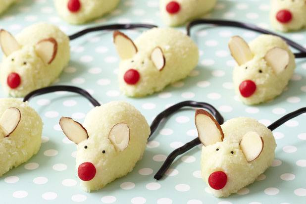 Christmas Mice Cookies
 Christmas Mice Cookies Recipe by Barbara Grunes and
