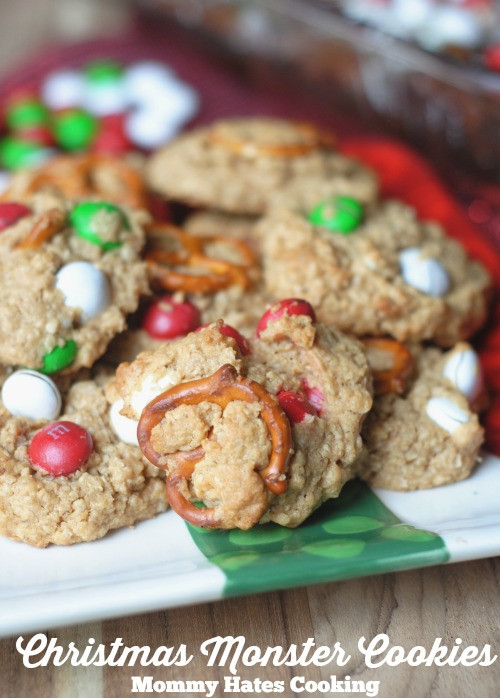 Christmas Monster Cookies
 Christmas Monster Cookies & Holiday Baking Recipes Mommy