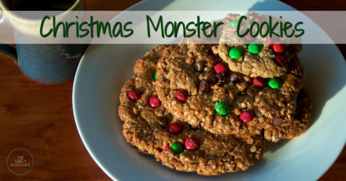 Christmas Monster Cookies
 Christmas Monster Cookies